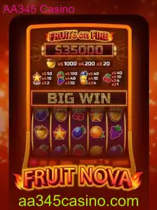 Descubra as Emoções de FruitNova no AA345 Casino
